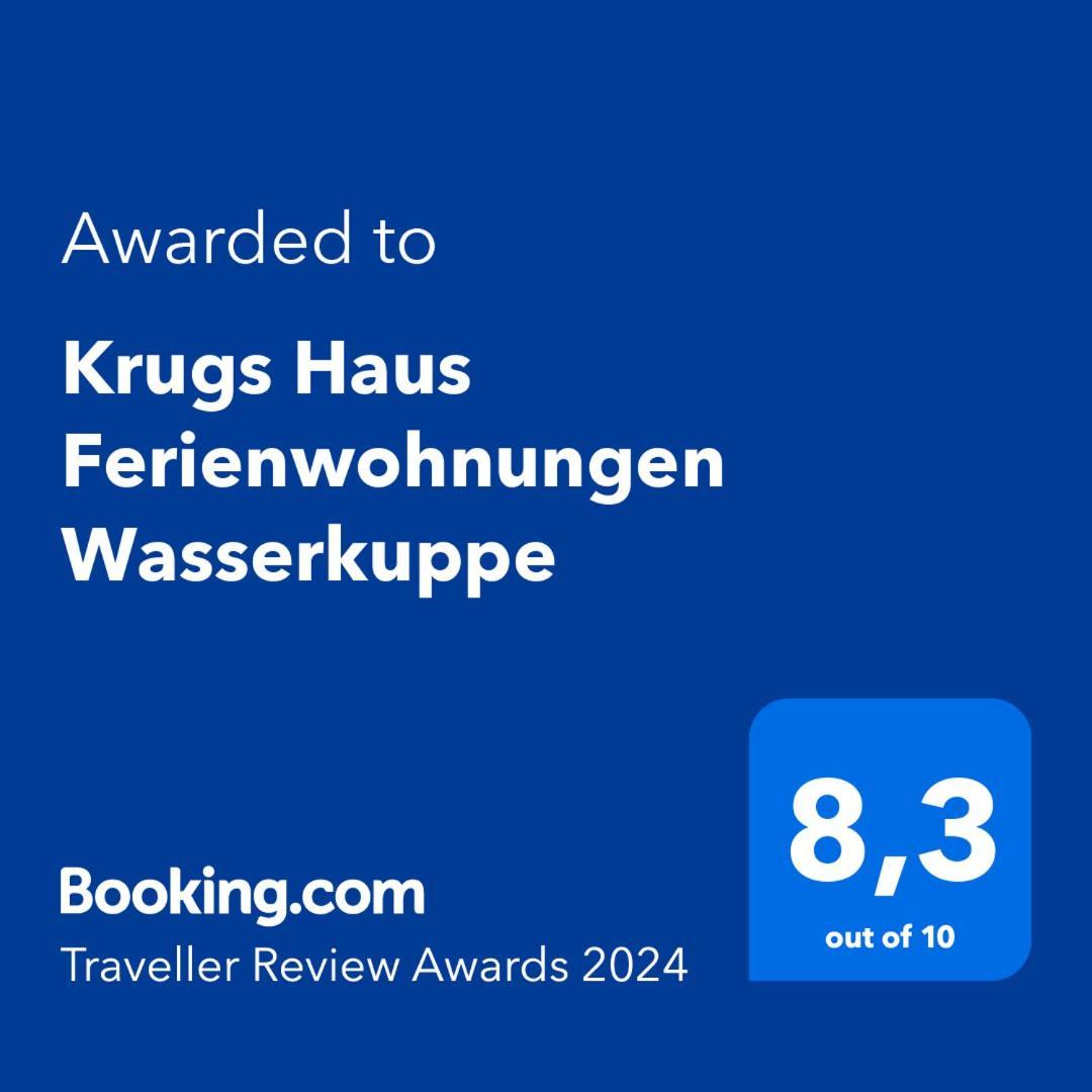 Krugs Haus Ferienwohnungen Wasserkuppe Ebersburg Zewnętrze zdjęcie